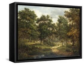 A Forest Scene, Sussex-Patrick Nasmyth-Framed Stretched Canvas