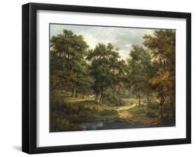 A Forest Scene, Sussex-Patrick Nasmyth-Framed Giclee Print