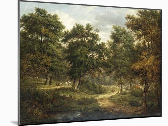 A Forest Scene, Sussex-Patrick Nasmyth-Mounted Giclee Print