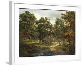 A Forest Scene, Sussex-Patrick Nasmyth-Framed Giclee Print