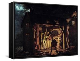 A Forge in the 18Th Century Painting by Joseph Wright of Derby (1734-1797) 1773 Saint Petersburg, H-Joseph Wright of Derby-Framed Stretched Canvas