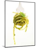 A Forkful of Spaghetti with Pesto-Marc O^ Finley-Mounted Photographic Print