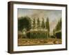 A Formal Garden, 1766-Johannes Janson-Framed Giclee Print