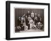 A Formal Wedding Photo - with All the Family Involved-null-Framed Photographic Print