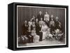 A Formal Wedding Photo - with All the Family Involved-null-Framed Stretched Canvas