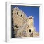 A Fortress on Lindos Acropolis, 14th Century-CM Dixon-Framed Photographic Print