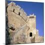 A Fortress on Lindos Acropolis, 14th Century-CM Dixon-Mounted Photographic Print