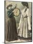 A Fortune-Teller Uses a 'Wheel of Fortune'-null-Mounted Photographic Print