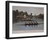 A Four-Oared Shell Race-Currier & Ives-Framed Giclee Print