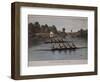A Four-Oared Shell Race-Currier & Ives-Framed Giclee Print