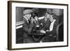 A Foursome in a Bal-Musette, Paris, 1931-Ernest Flammarion-Framed Giclee Print