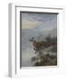 A Fox in a Winter Landscape-Archibald Thorburn-Framed Premium Giclee Print