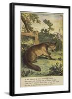 A Fox Jumped Up on a Moonlight Night-null-Framed Giclee Print