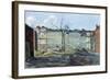 A Fragment of the Old London Wall, 1796-William Capon-Framed Giclee Print