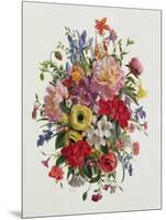 A Fragrant June Bouquet-Albert Williams-Mounted Giclee Print