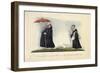 A Franciscan Friar and a Lay Brother, as Seen before the Abolition of their Order-null-Framed Giclee Print