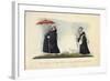 A Franciscan Friar and a Lay Brother, as Seen before the Abolition of their Order-null-Framed Giclee Print