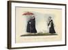 A Franciscan Friar and a Lay Brother, as Seen before the Abolition of their Order-null-Framed Giclee Print