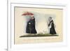 A Franciscan Friar and a Lay Brother, as Seen before the Abolition of their Order-null-Framed Giclee Print