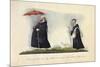 A Franciscan Friar and a Lay Brother, as Seen before the Abolition of their Order-null-Mounted Giclee Print