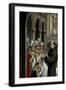 A Franciscan Saint and Six Bishops-Rogier van der Weyden-Framed Giclee Print
