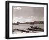 A Fraserburgh Herring Boat Returns to Port Escorted by a Squadron of Sea Gulls, 1935-null-Framed Photographic Print