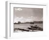 A Fraserburgh Herring Boat Returns to Port Escorted by a Squadron of Sea Gulls, 1935-null-Framed Photographic Print