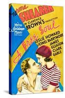 A Free Soul, Leslie Howard, Norma Shearer, 1931-null-Stretched Canvas