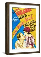 A Free Soul, Leslie Howard, Norma Shearer, 1931-null-Framed Art Print