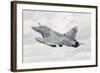 A French Air Force Mirage 2000C During Tlp in Spain-Stocktrek Images-Framed Photographic Print