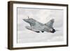 A French Air Force Mirage 2000C During Tlp in Spain-Stocktrek Images-Framed Photographic Print