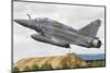 A French Air Force Mirage 2000D Taking Off in Spain-Stocktrek Images-Mounted Photographic Print