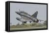 A French Air Force Mirage 2000D Taking Off-Stocktrek Images-Framed Stretched Canvas