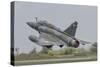 A French Air Force Mirage 2000D Taking Off-Stocktrek Images-Stretched Canvas