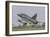 A French Air Force Mirage 2000D Taking Off-Stocktrek Images-Framed Photographic Print