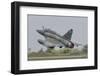 A French Air Force Mirage 2000D Taking Off-Stocktrek Images-Framed Photographic Print