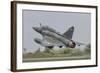 A French Air Force Mirage 2000D Taking Off-Stocktrek Images-Framed Photographic Print