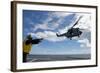 A French Armee De Terre Sa 380 Puma Helicopter Taking Off-null-Framed Photographic Print