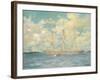 A French Barque in Falmouth Bay, 1902-Henry Scott Tuke-Framed Giclee Print