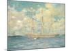 A French Barque in Falmouth Bay, 1902-Henry Scott Tuke-Mounted Giclee Print