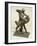 A French Bronze Group of Theseus and the Minotaur-null-Framed Giclee Print