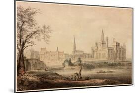 A French Chateau, 1770-Samuel Hieronymous Grimm-Mounted Giclee Print