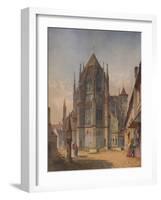 'A French Church', c1863, (1938)-Friedrich Eibner-Framed Giclee Print