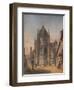 'A French Church', c1863, (1938)-Friedrich Eibner-Framed Giclee Print