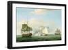 A French Man of War Surrendering-Dominic Serres-Framed Giclee Print