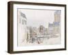 A French Market Place, C.1829-David Cox-Framed Giclee Print