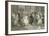 A French Marriage at St Roch-Eugene-Louis Lami-Framed Giclee Print