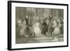 A French Marriage at St Roch-Eugene-Louis Lami-Framed Giclee Print