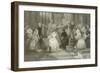 A French Marriage at St Roch-Eugene-Louis Lami-Framed Giclee Print