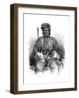 A French Métis, Canada, 19th Century-Sellier-Framed Giclee Print